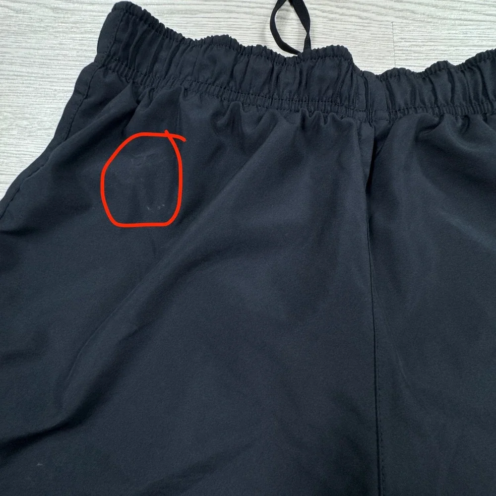 Nike Womens Shorts Dri-FIT Tempo Running Black XS Elastic Waist Athletic Workout